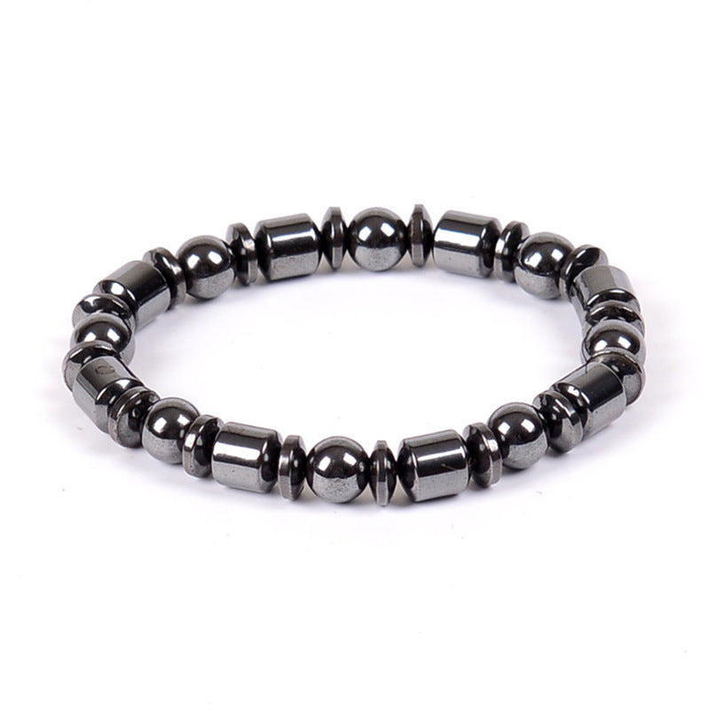 Weight Loss Magnet Bracelet with Pentagram Stone – Slimming, Pain Relief & Health Balance