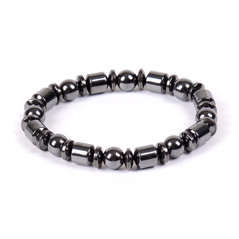 Weight Loss Magnet Bracelet with Pentagram Stone – Slimming, Pain Relief & Health Balance