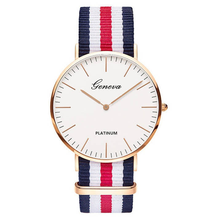 Slim Case Korean Quartz Braid Watch