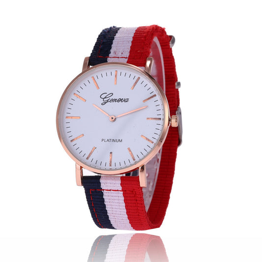 Slim Case Korean Quartz Braid Watch