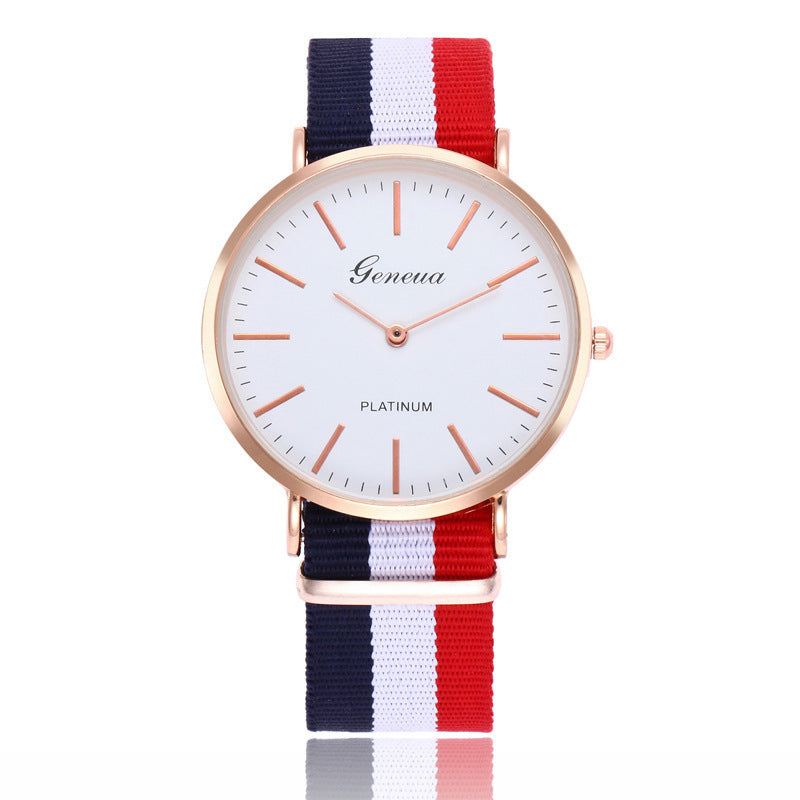 Slim Case Korean Quartz Braid Watch