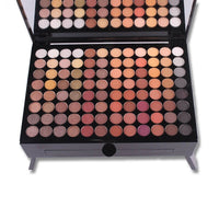 Pro Makeup Palette 180 Vibrant Eyeshadow & Blush Colors in Travel Box