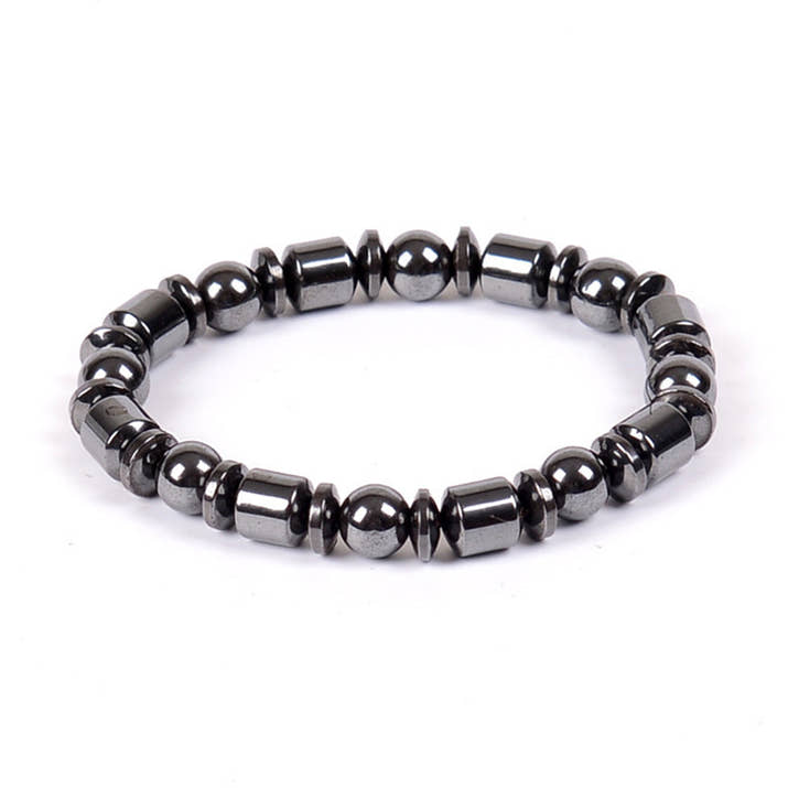 Weight Loss Magnet Bracelet with Pentagram Stone – Slimming, Pain Relief & Health Balance