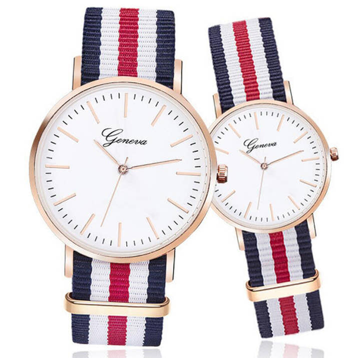 Slim Case Korean Quartz Braid Watch