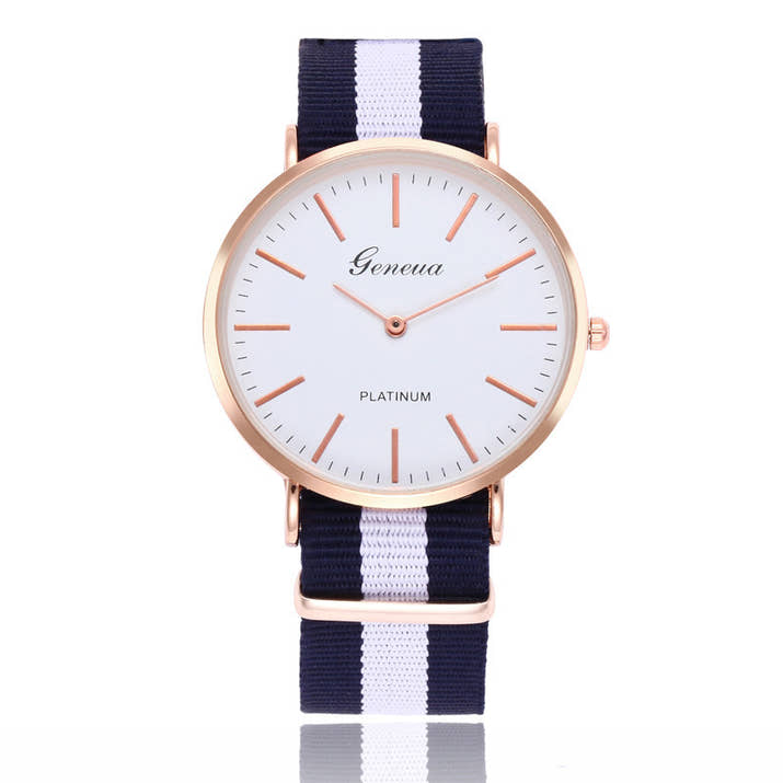 Slim Case Korean Quartz Braid Watch