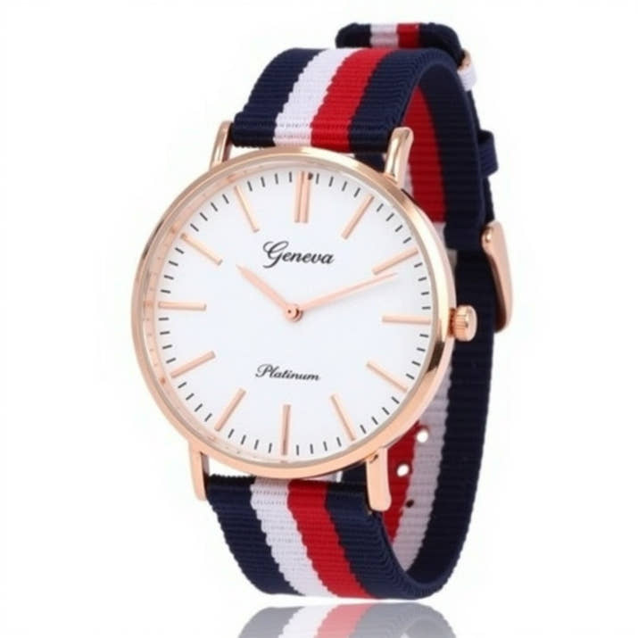 Slim Case Korean Quartz Braid Watch